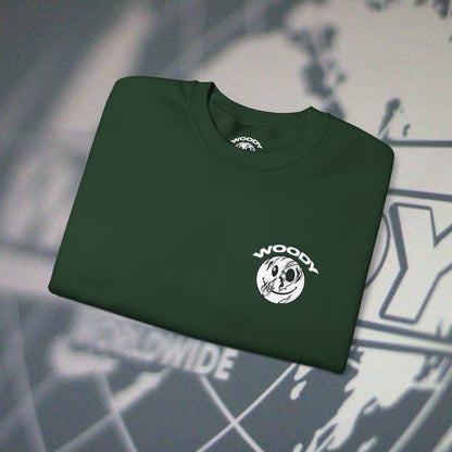Woody Worldwide - Forest Green - Crewneck