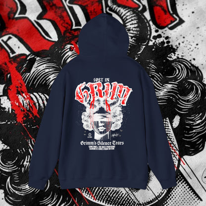 Lost In Grim - Navy - Hoodie