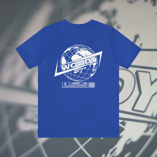 Woody Worldwide - Blue - T-Shirt