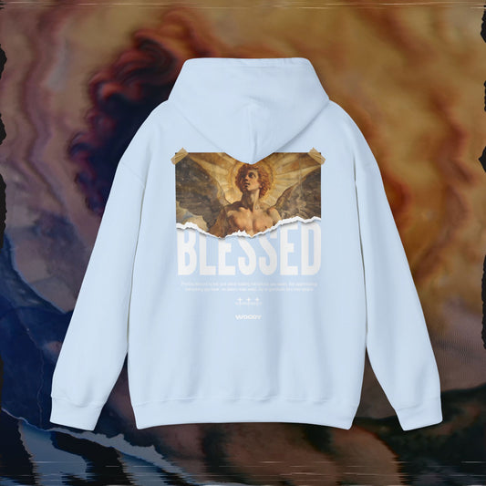 Blessed - Light Blue - Hoodie
