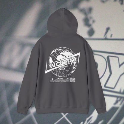 Woody Worldwide - Charcoal - Hoodie