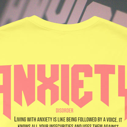 Anxiety - Yellow - T-Shirt