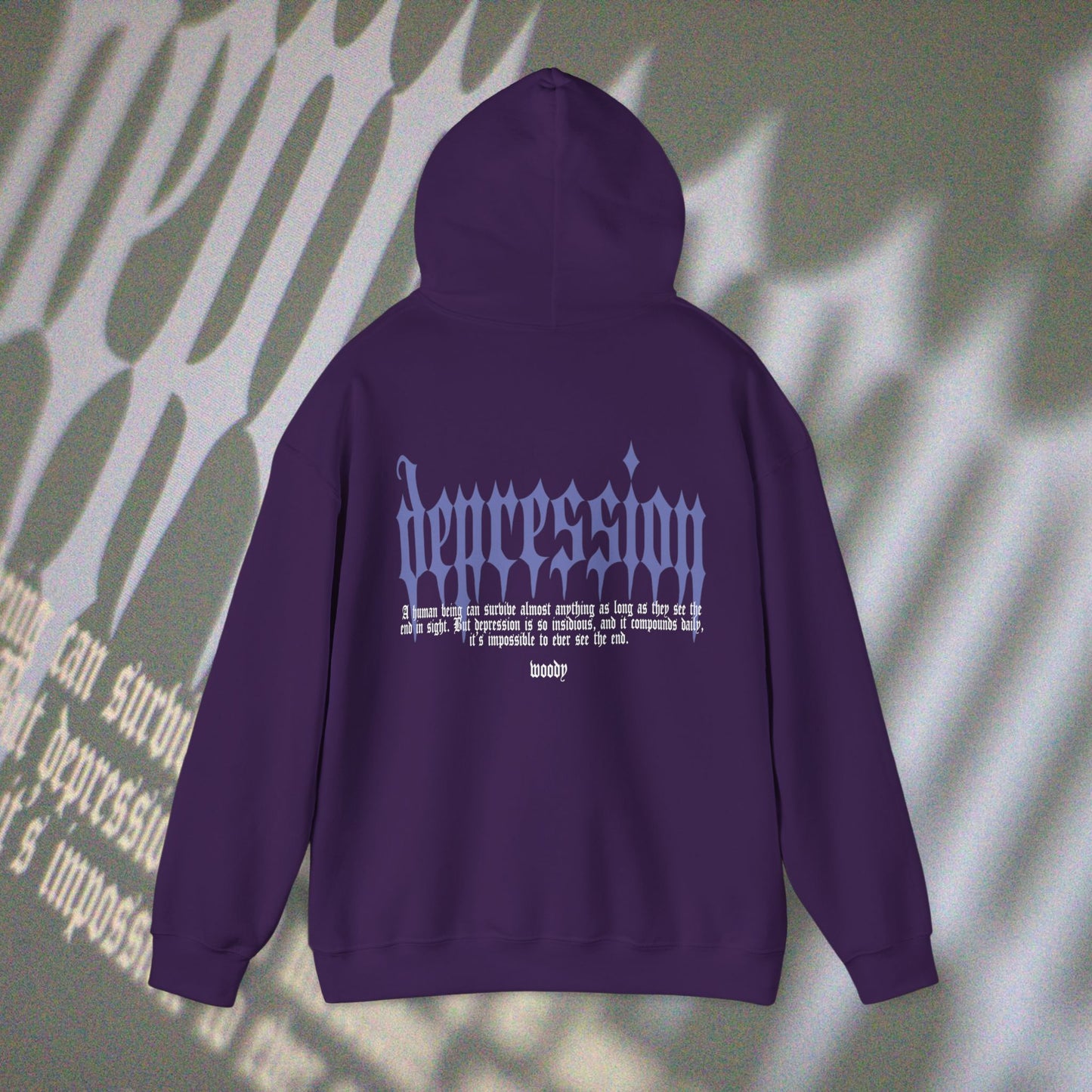 Depression - Purple - Hoodie