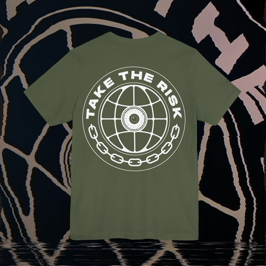 Take The Risk - Military Green - T-Shirt
