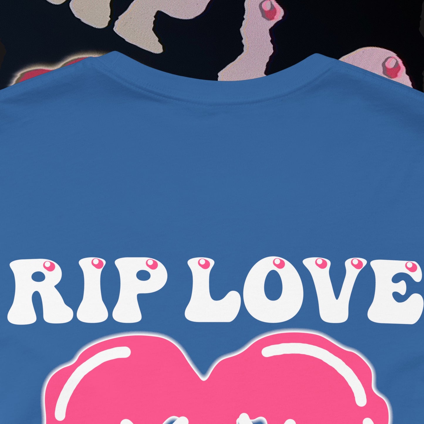 RIP Love - Blue - T-shirt