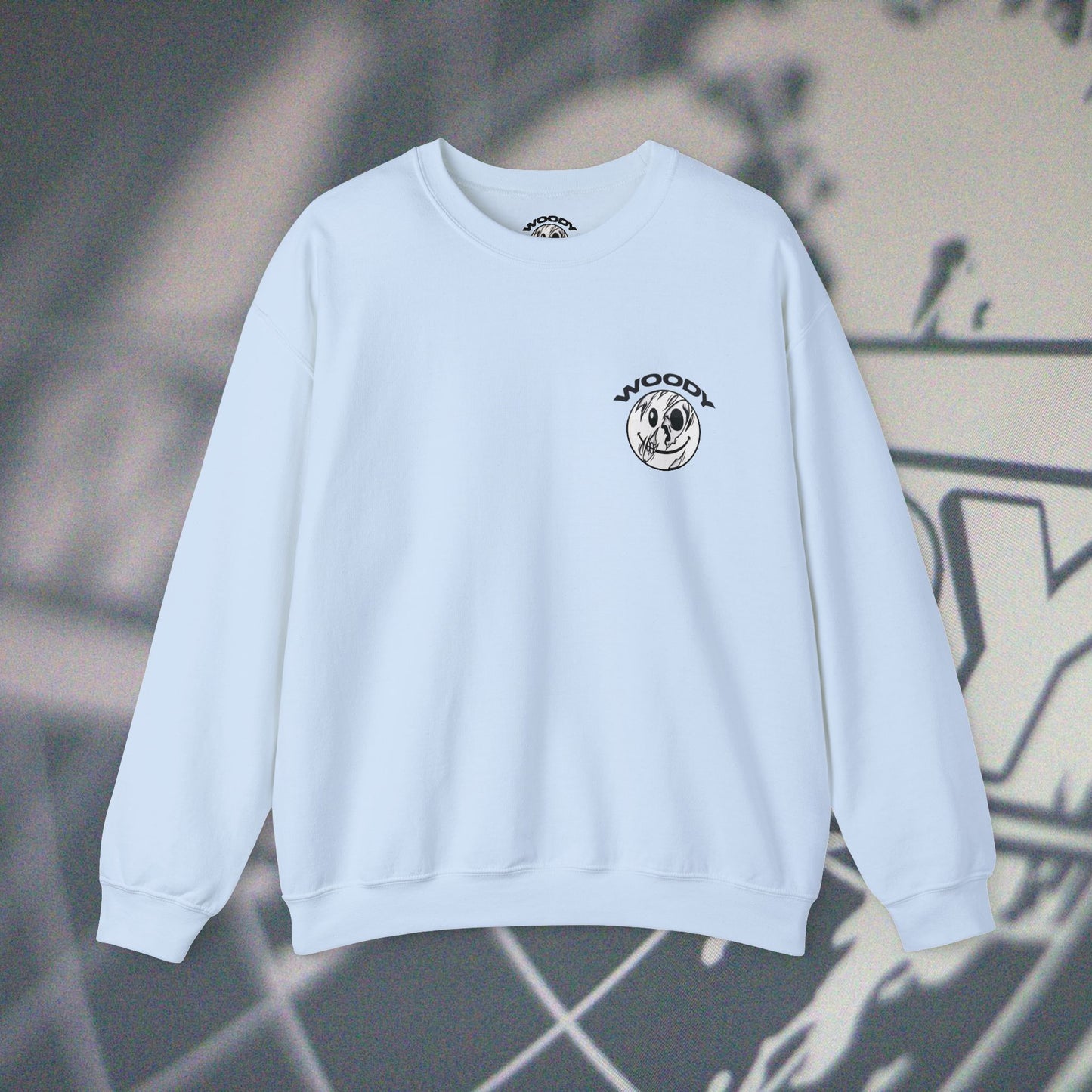 Woody Worldwide - Light Blue - Crewneck