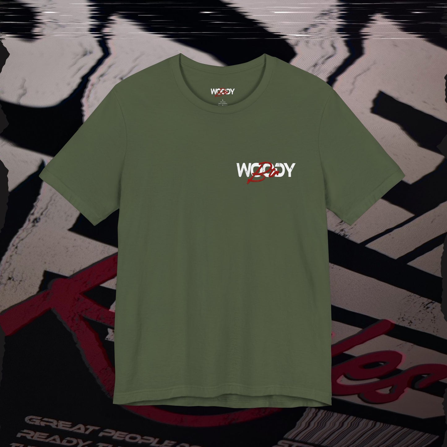 Break The Rules - Military Green - T-Shirt