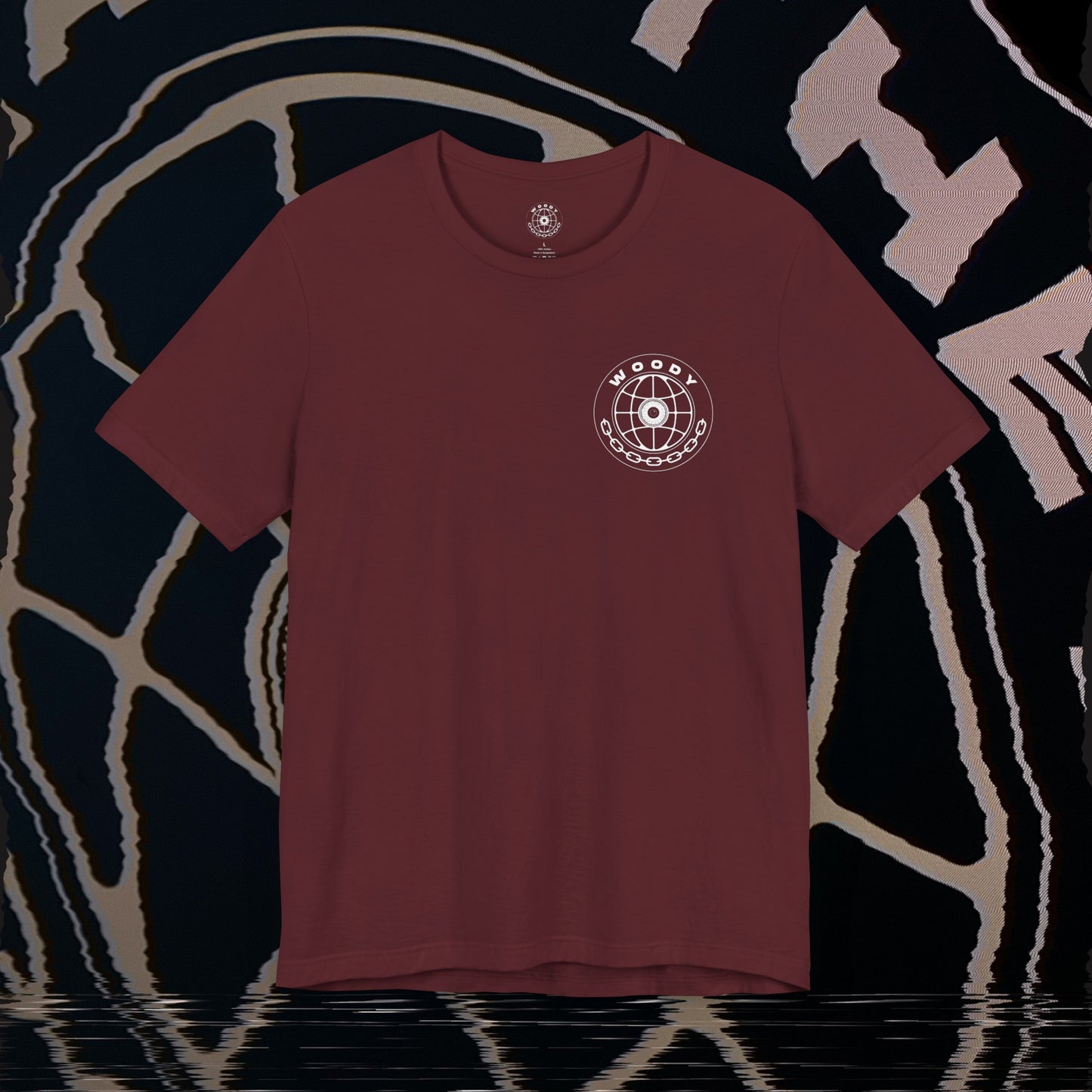 Take The Risk - Maroon - T-shirt