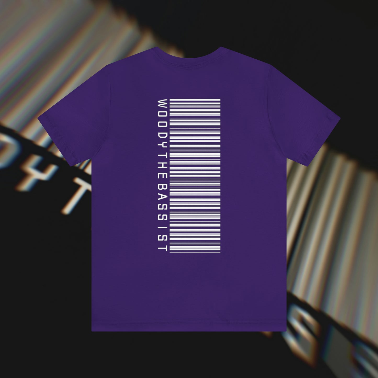 Barcode - Purple - T-Shirt