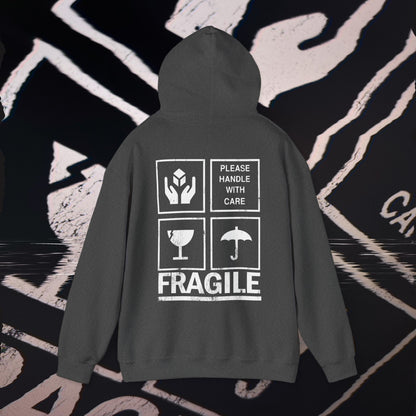 Fragile - Dark Heather - Hoodie