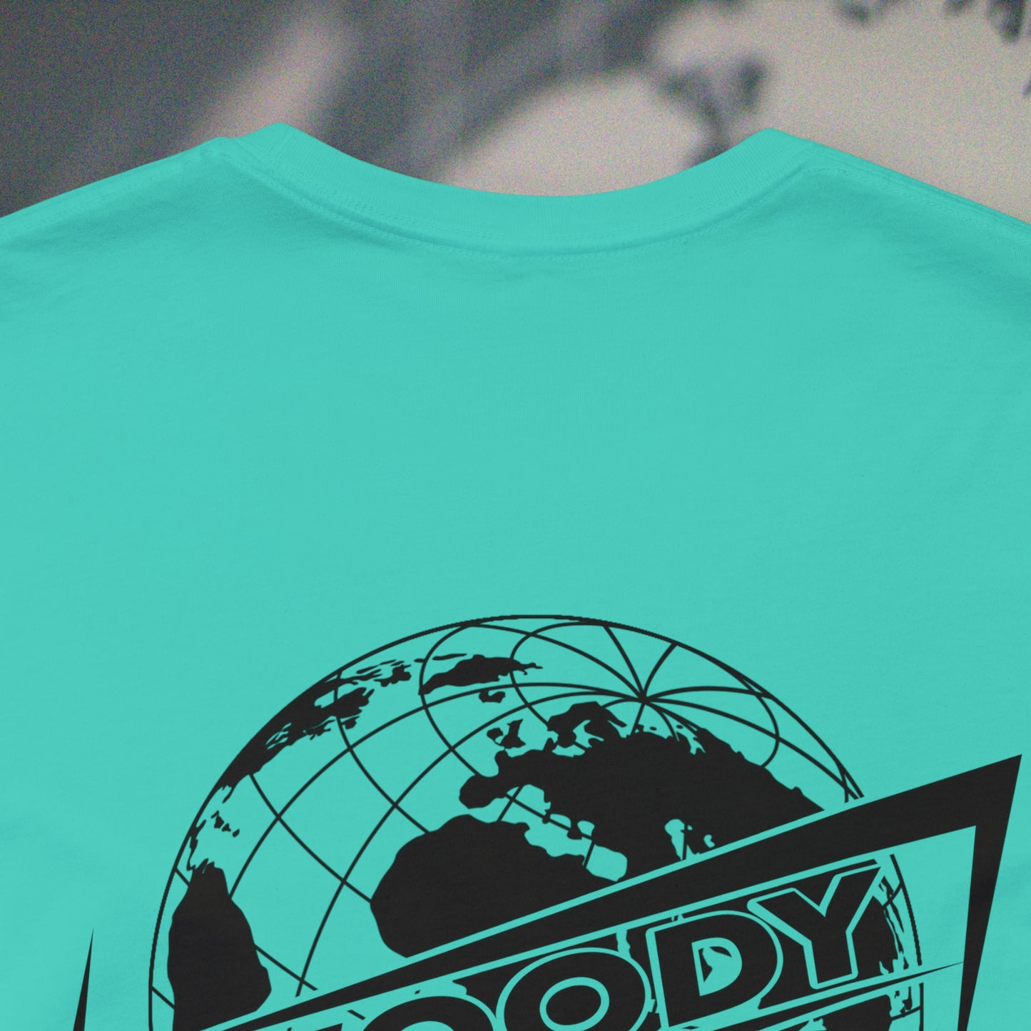 Woody Worldwide - Teal - T-Shirt