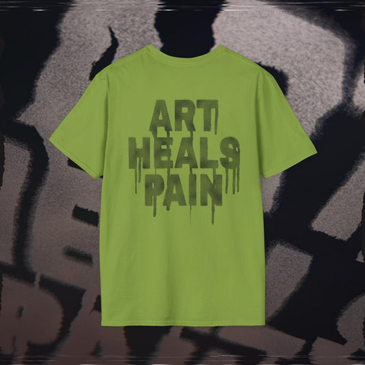 Art Heals Pain - Kiwi - T-Shirt