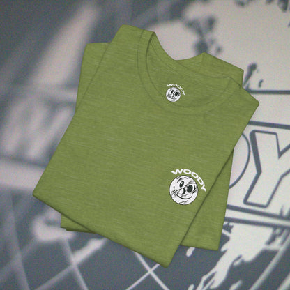Woody Worldwide - Heather Green - T-Shirt