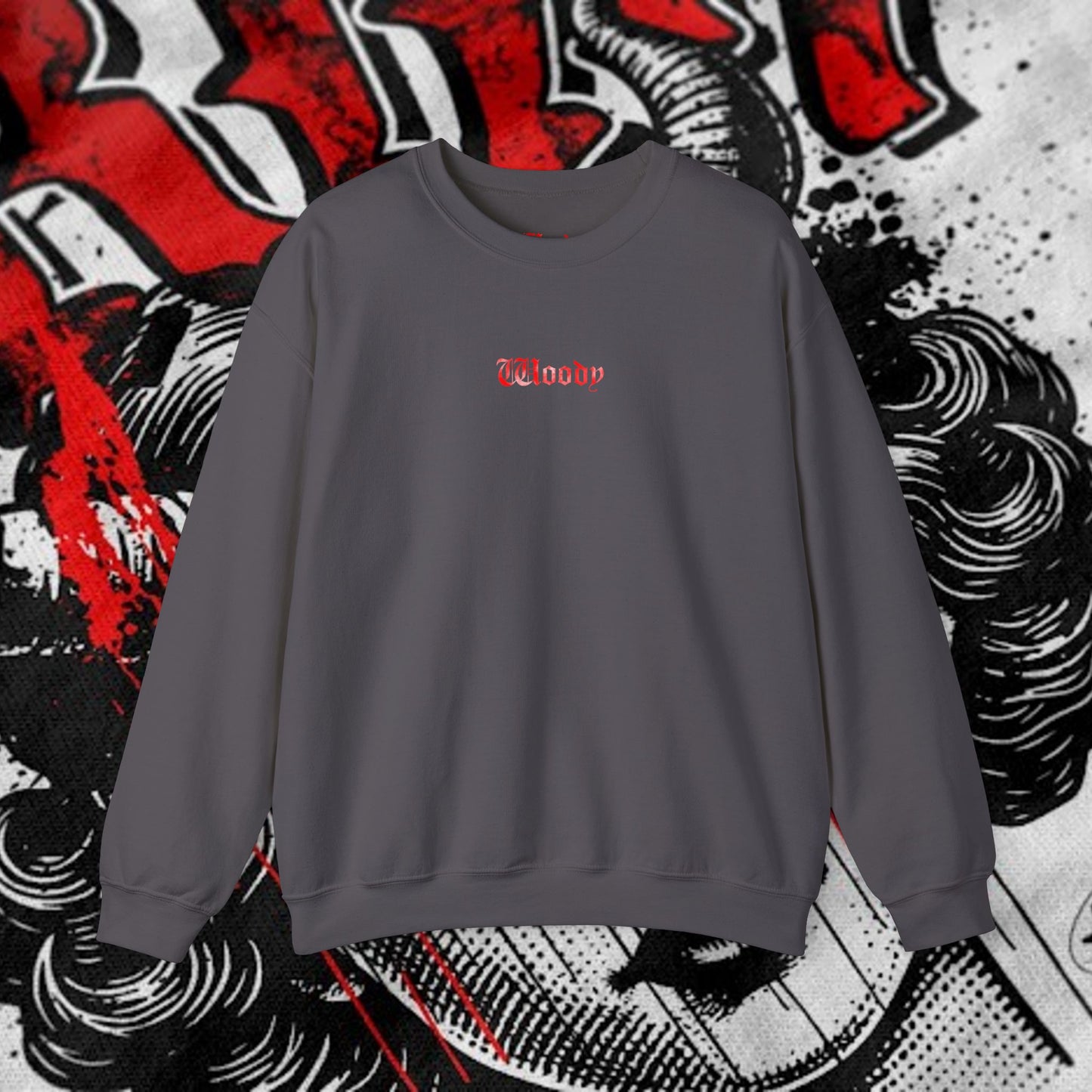 Lost In Grim - Charcoal - Crewneck