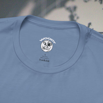 Woody Worldwide - Steel Blue - T-Shirt