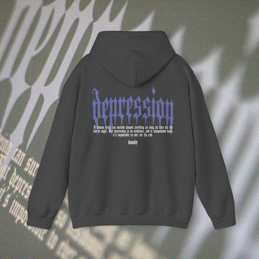 Depression - Dark Heather - Hoodie