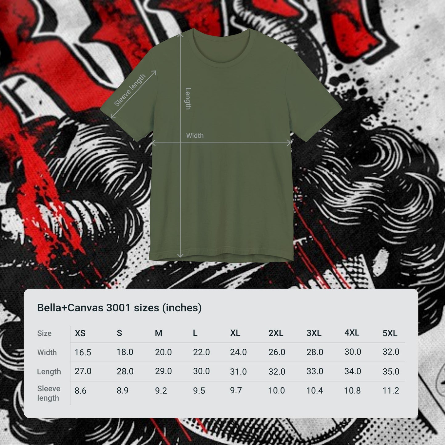 Lost In Grim - Military Green - T-Shirt