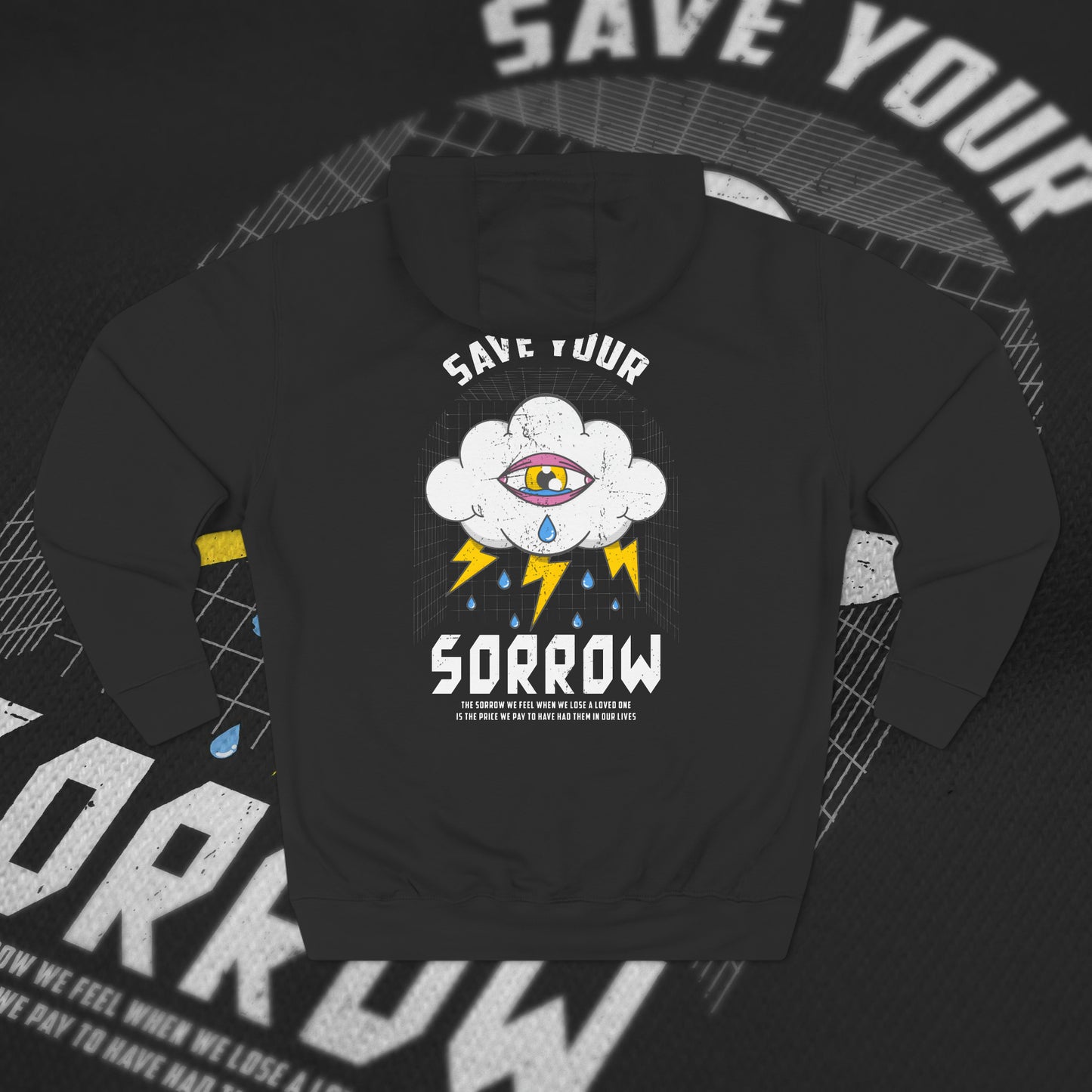 Save Your Sorrow - Black - Hoodie