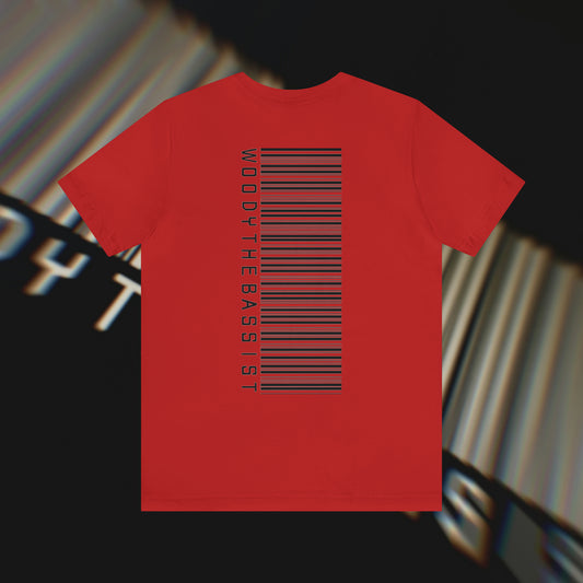 Barcode - Red - T-Shirt