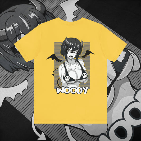 Bass God - Yellow - Unisex Jersey Short Sleeve Tee