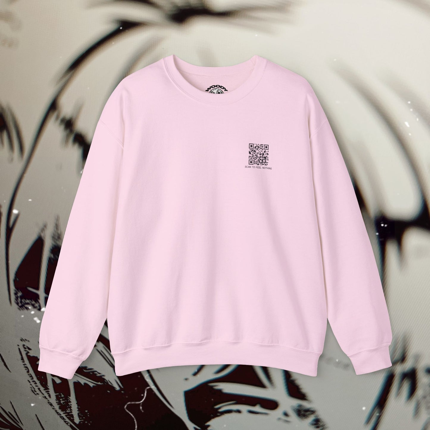 EMOTIONLESS_GEN - Light Pink - Crewneck