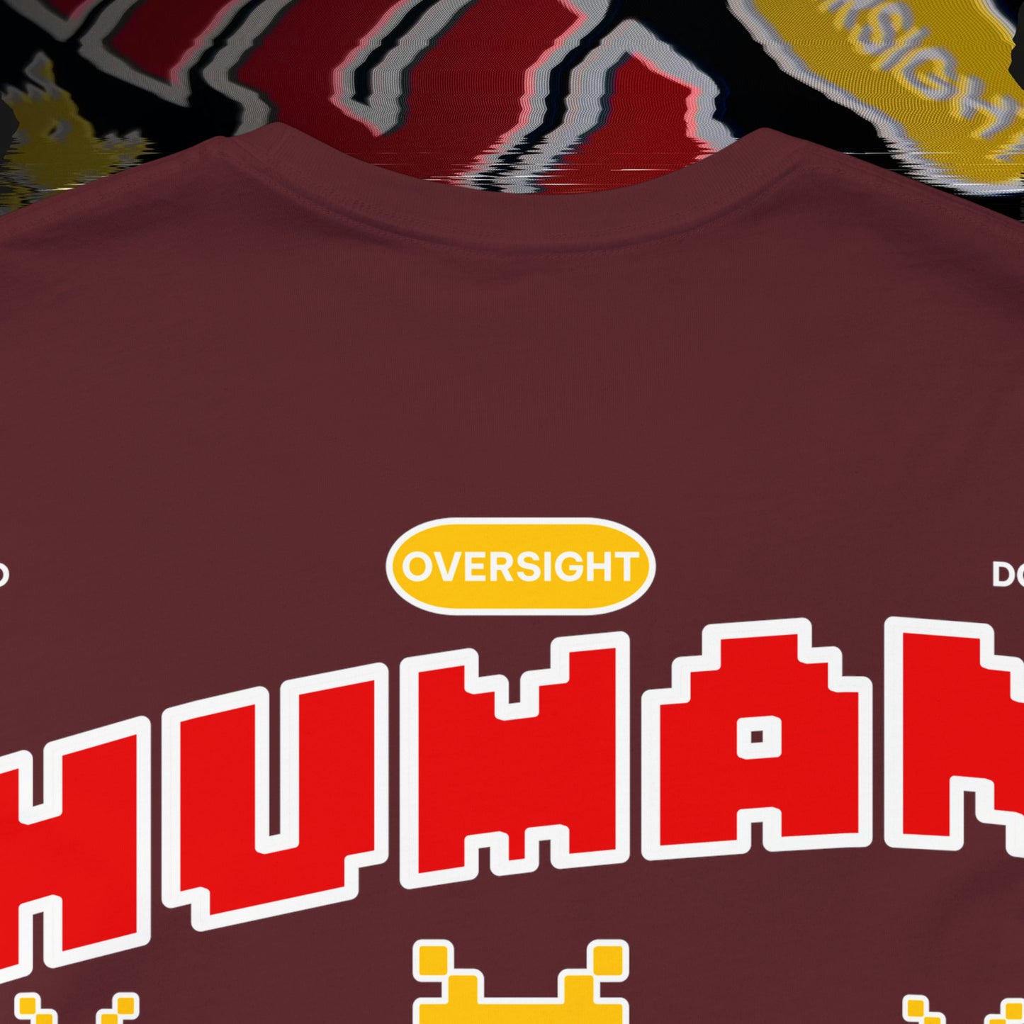 Human Error - Maroon - T-Shirt