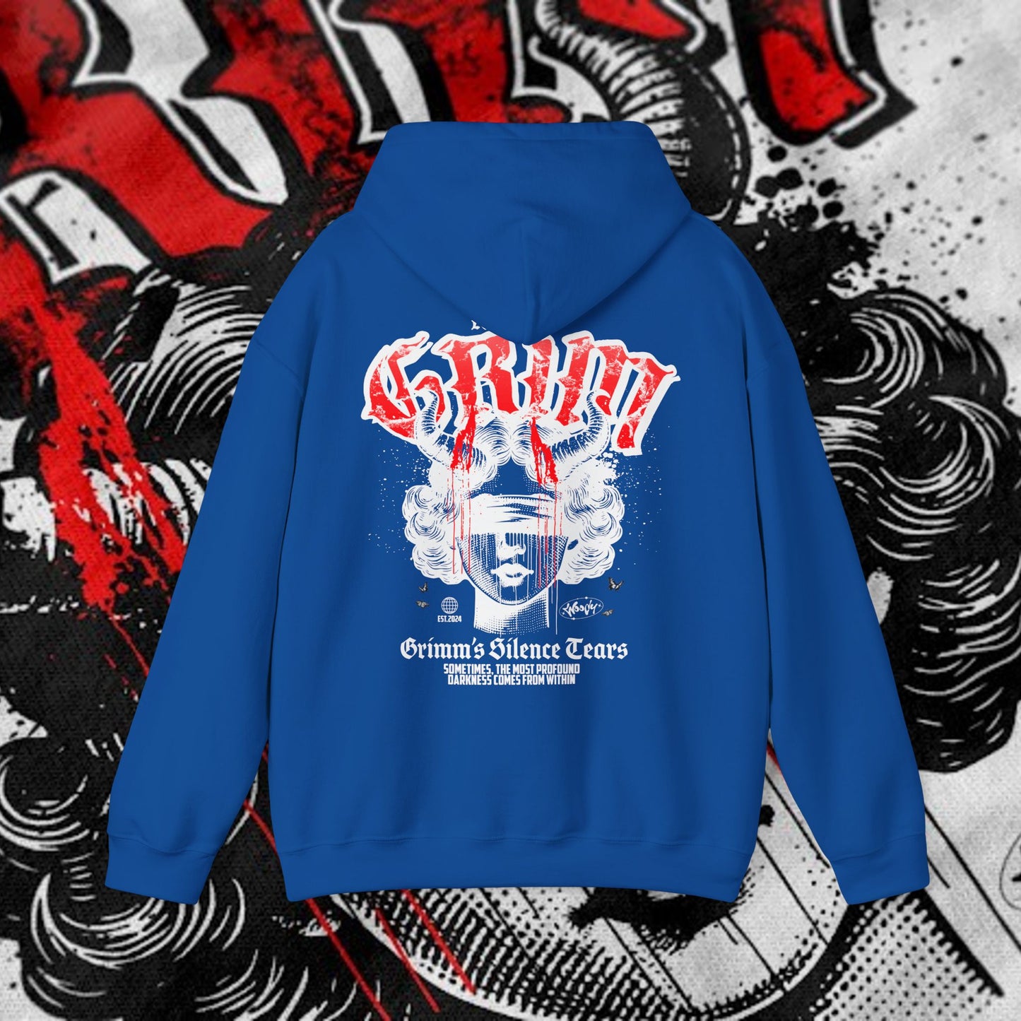 Lost In Grim - Blue - Hoodie