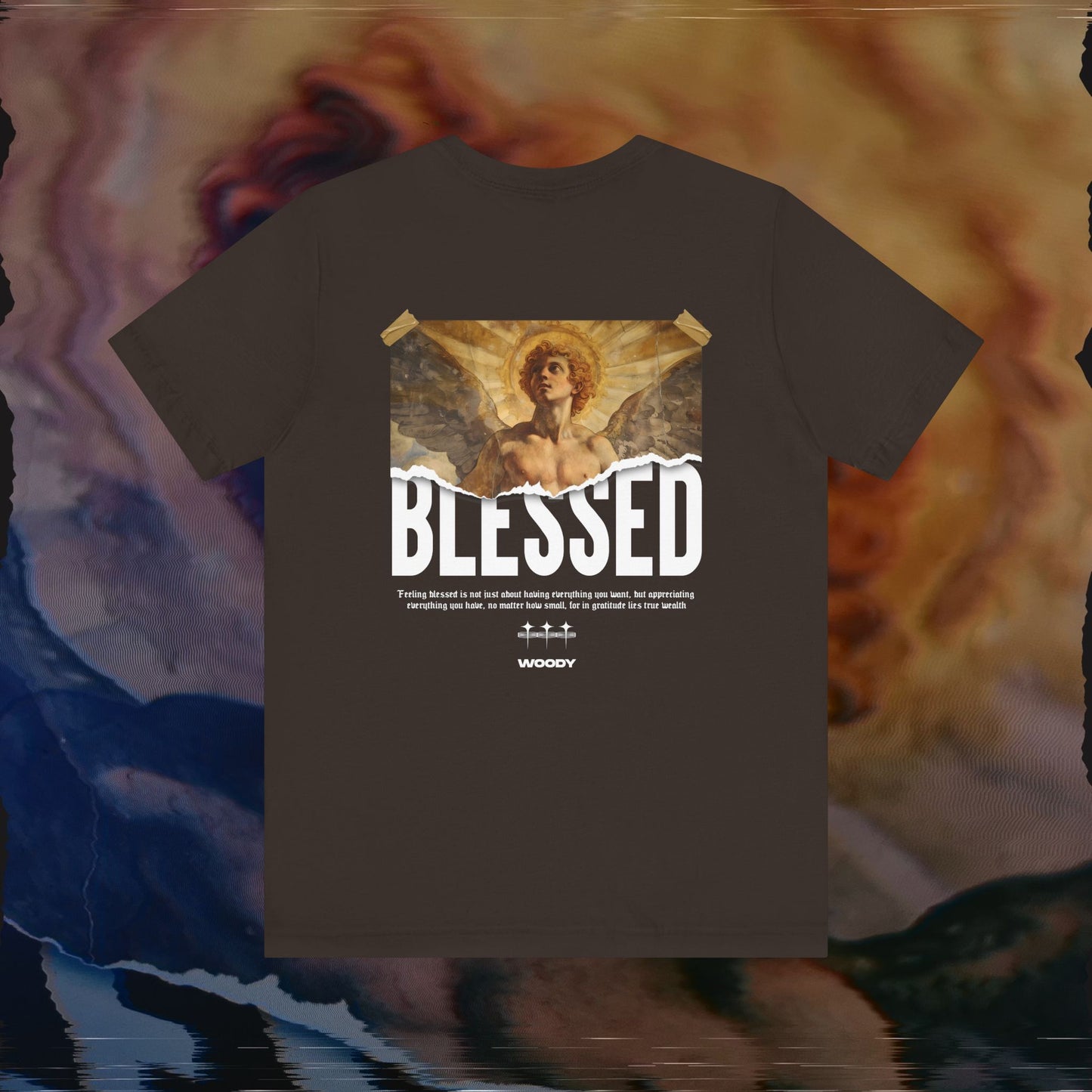 Blessed - Brown - T-shirt