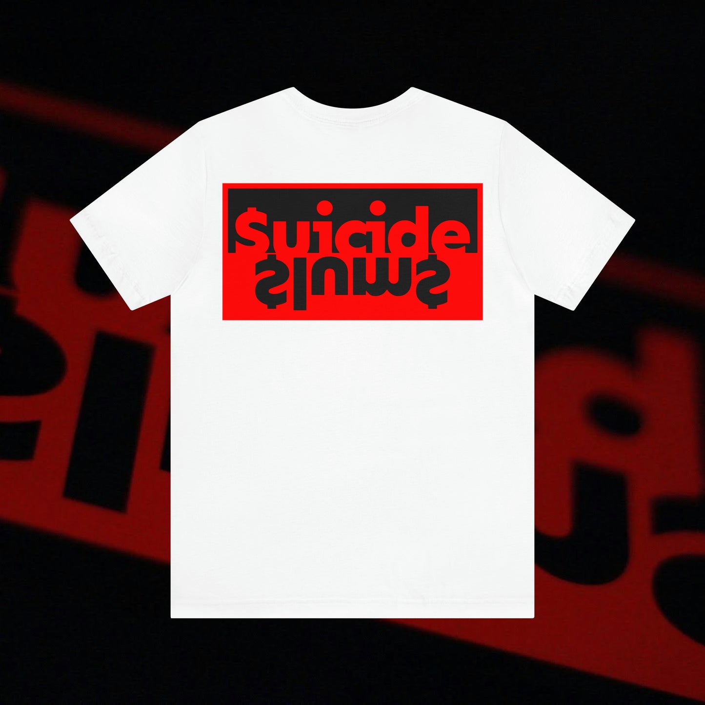 $uicide $lum$ - White - T-Shirt