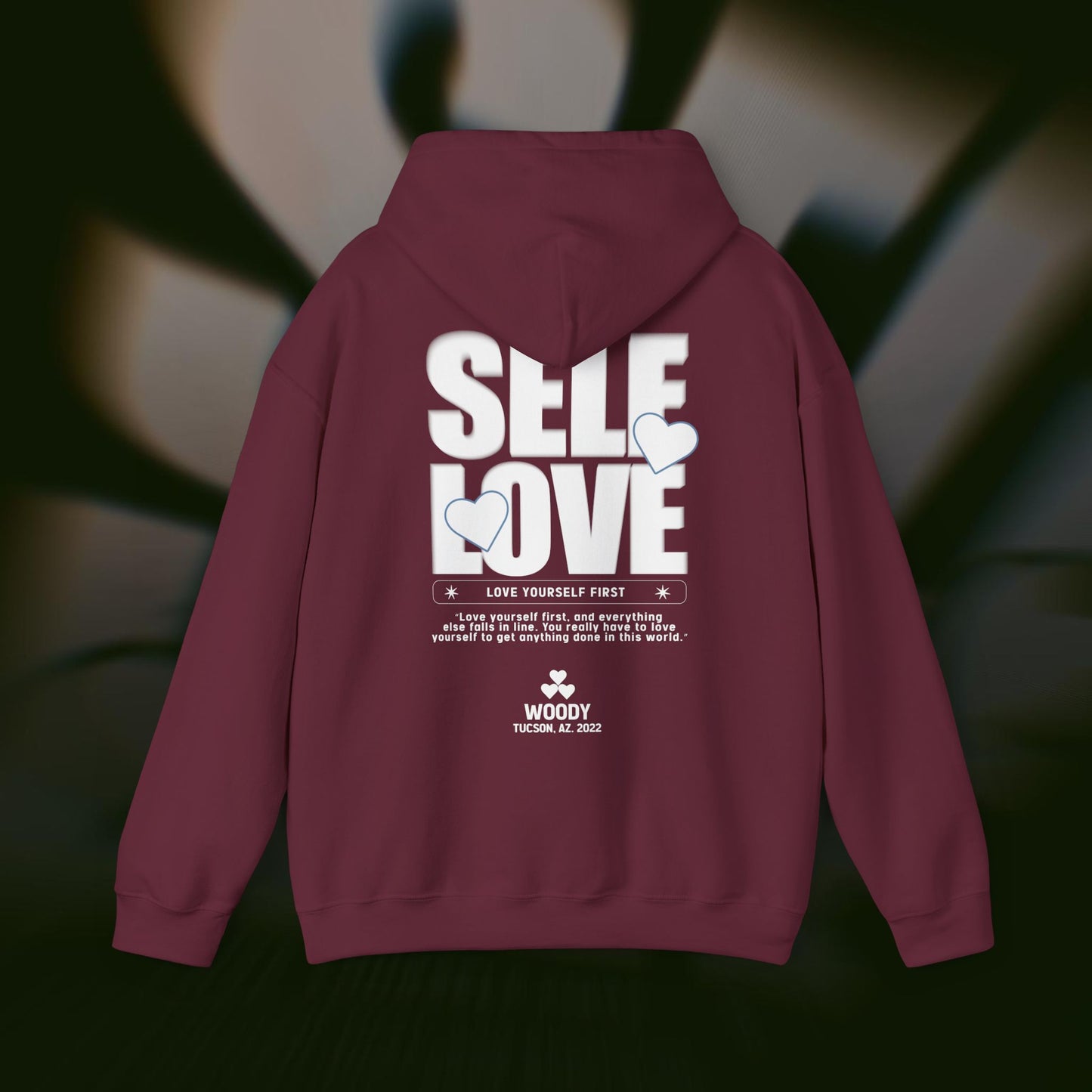 Self Love - Maroon - Hoodie