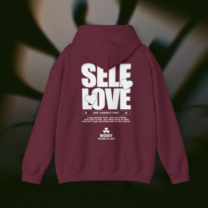 Self Love - Maroon - Hoodie