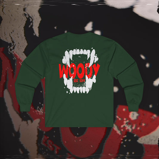 Bite Back - Forest Green - Long Sleeve