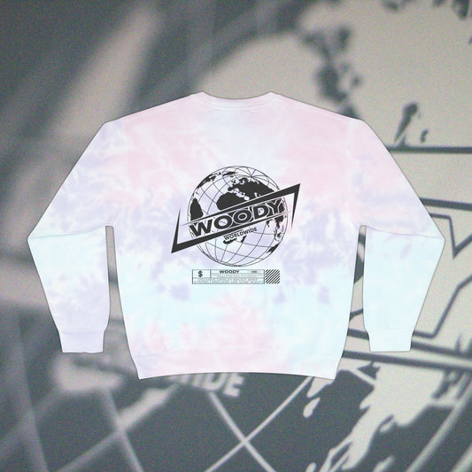 Woody Worldwide - Cotton Candy - Crewneck