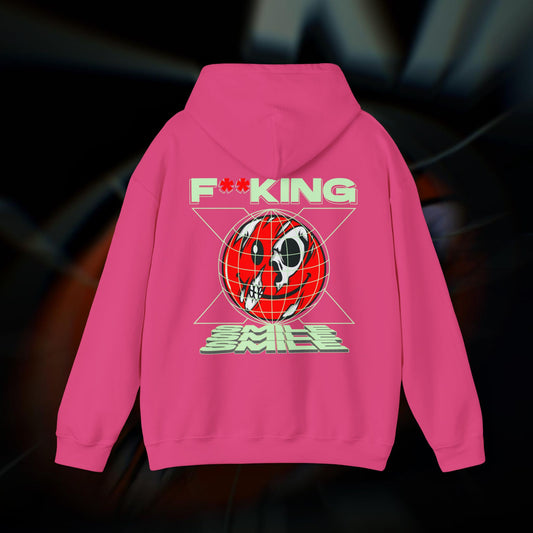 F**KING SMILE! - Heliconia - Hoodie