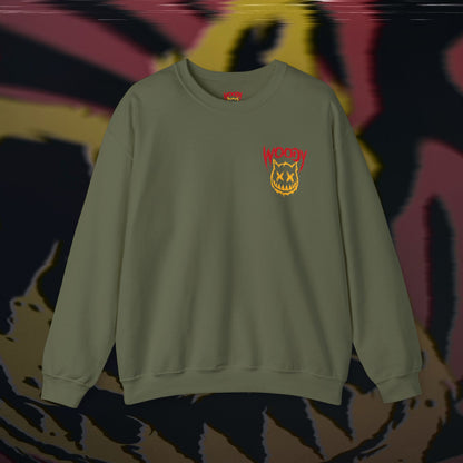 Face Your Demons - Military Green - Crewneck