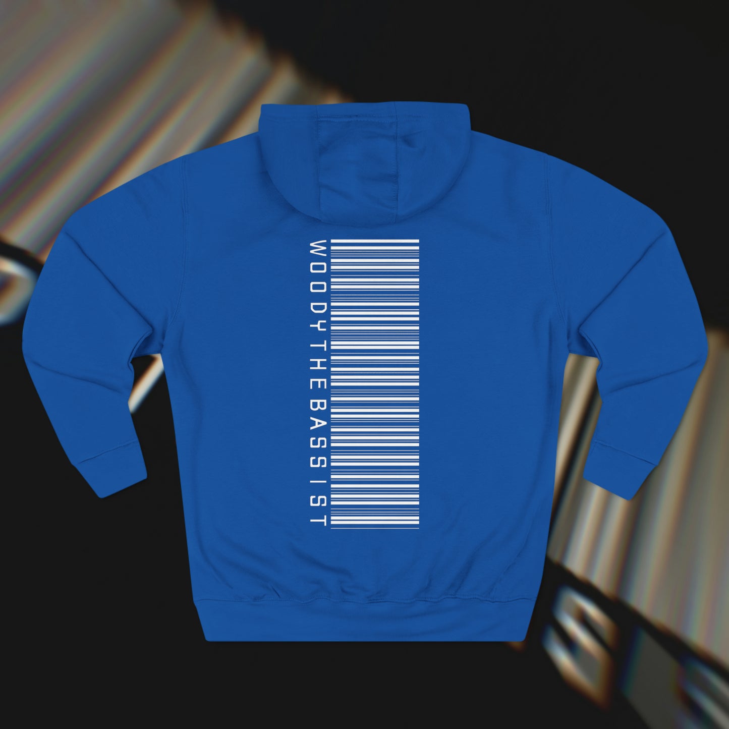 Barcode - Blue - Hoodie