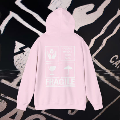 Fragile - Light Pink - Hoodie