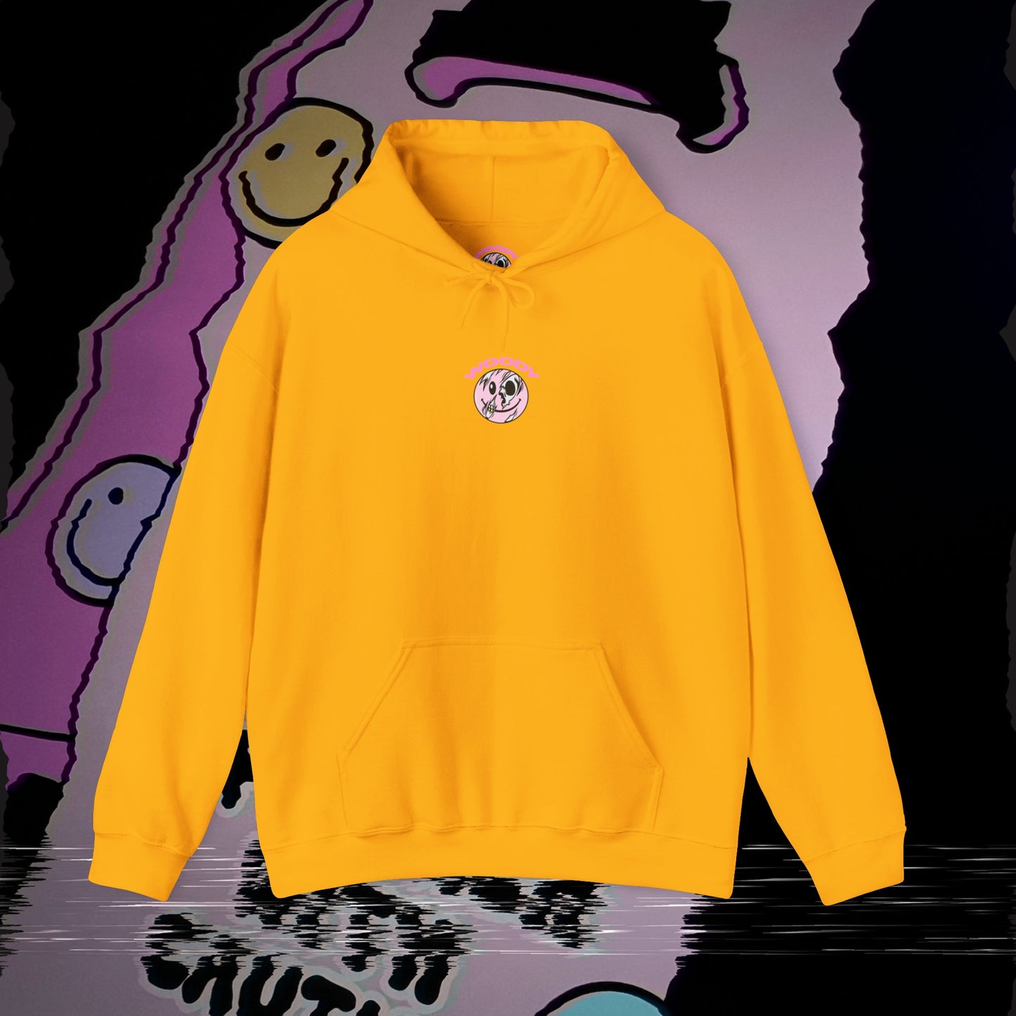 Not In The Mood - Gold - Hoodie