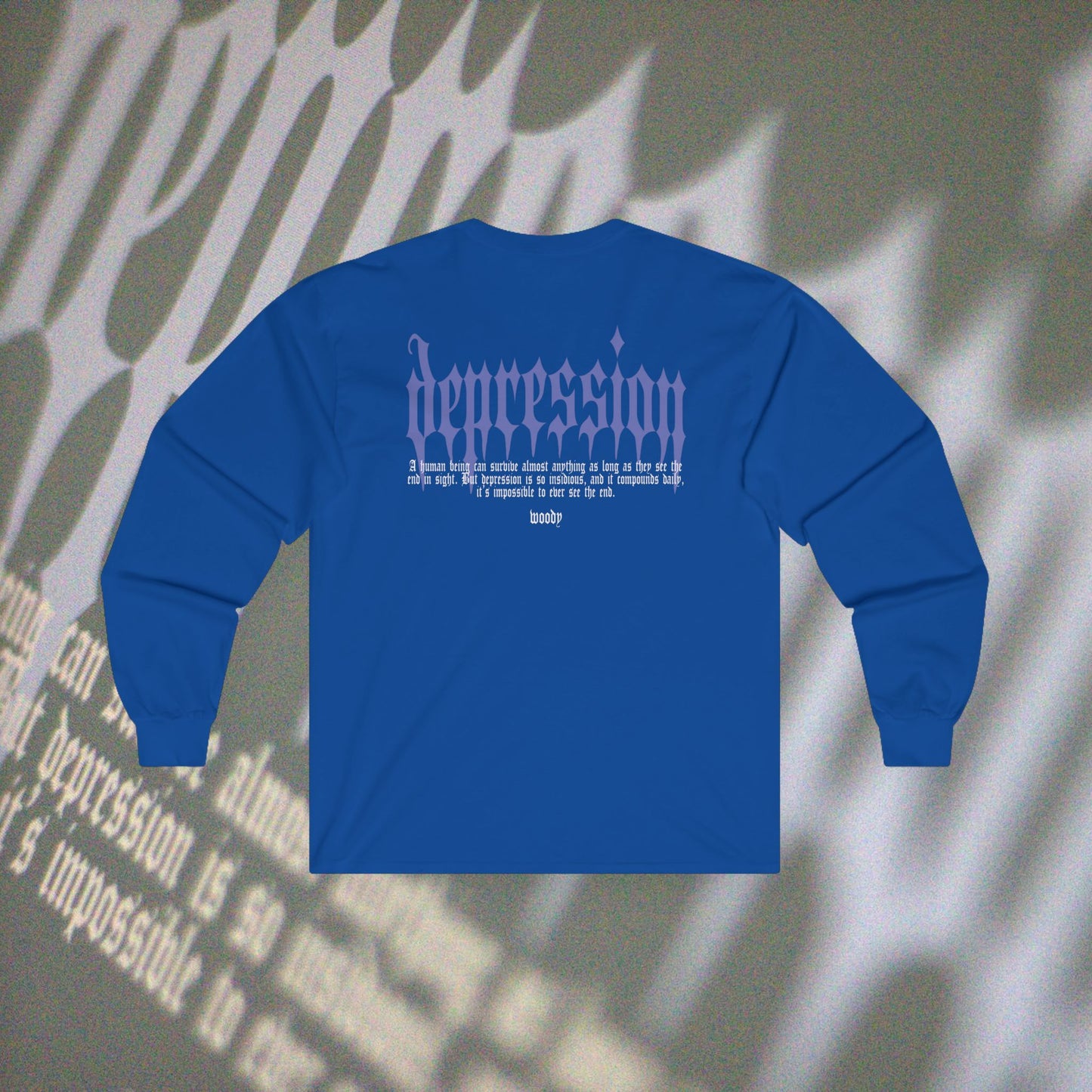 Depression - Blue - Long Sleeve