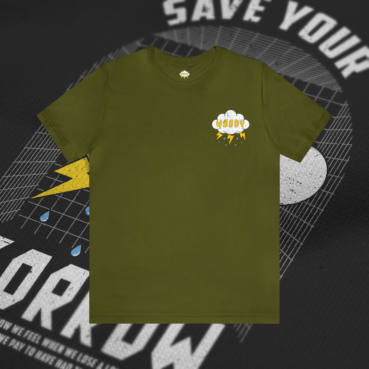 Save Your Sorrow  - Olive - T-Shirt