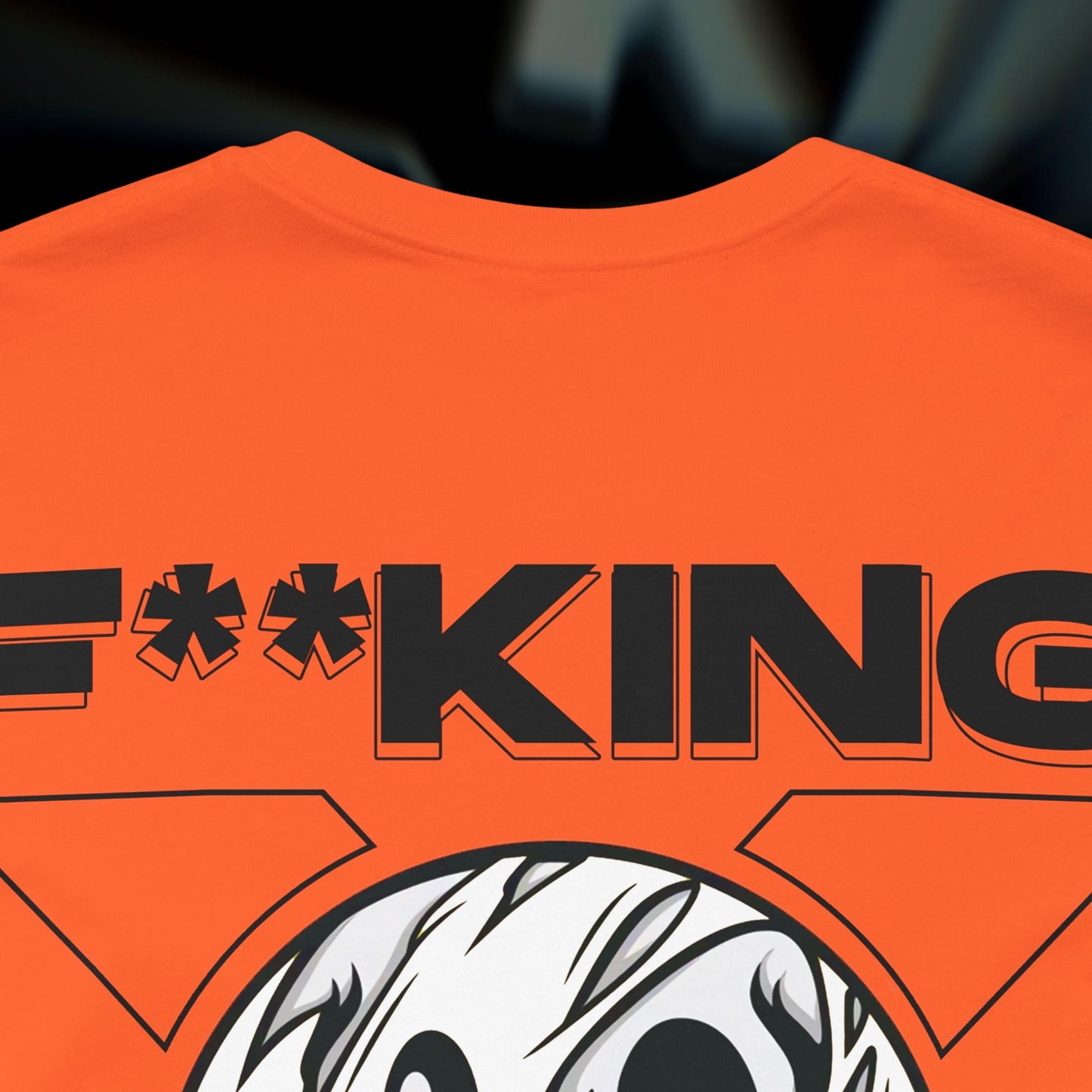 F**KING SMILE - Orange - T-Shirt