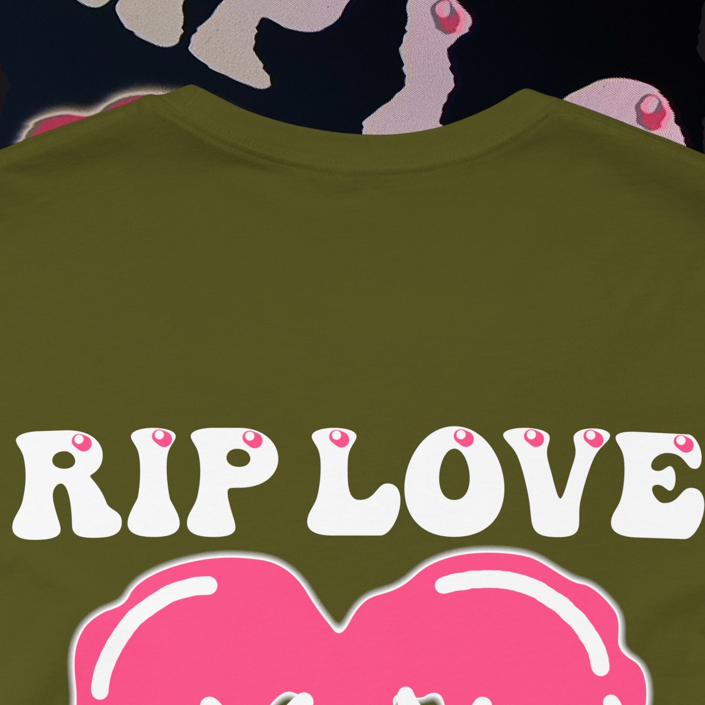 RIP Love - Olive - T-shirt