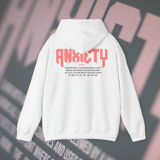 Anxiety - White - Hoodie