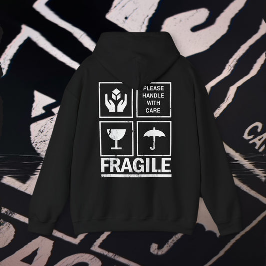 Fragile - Black - Hoodie
