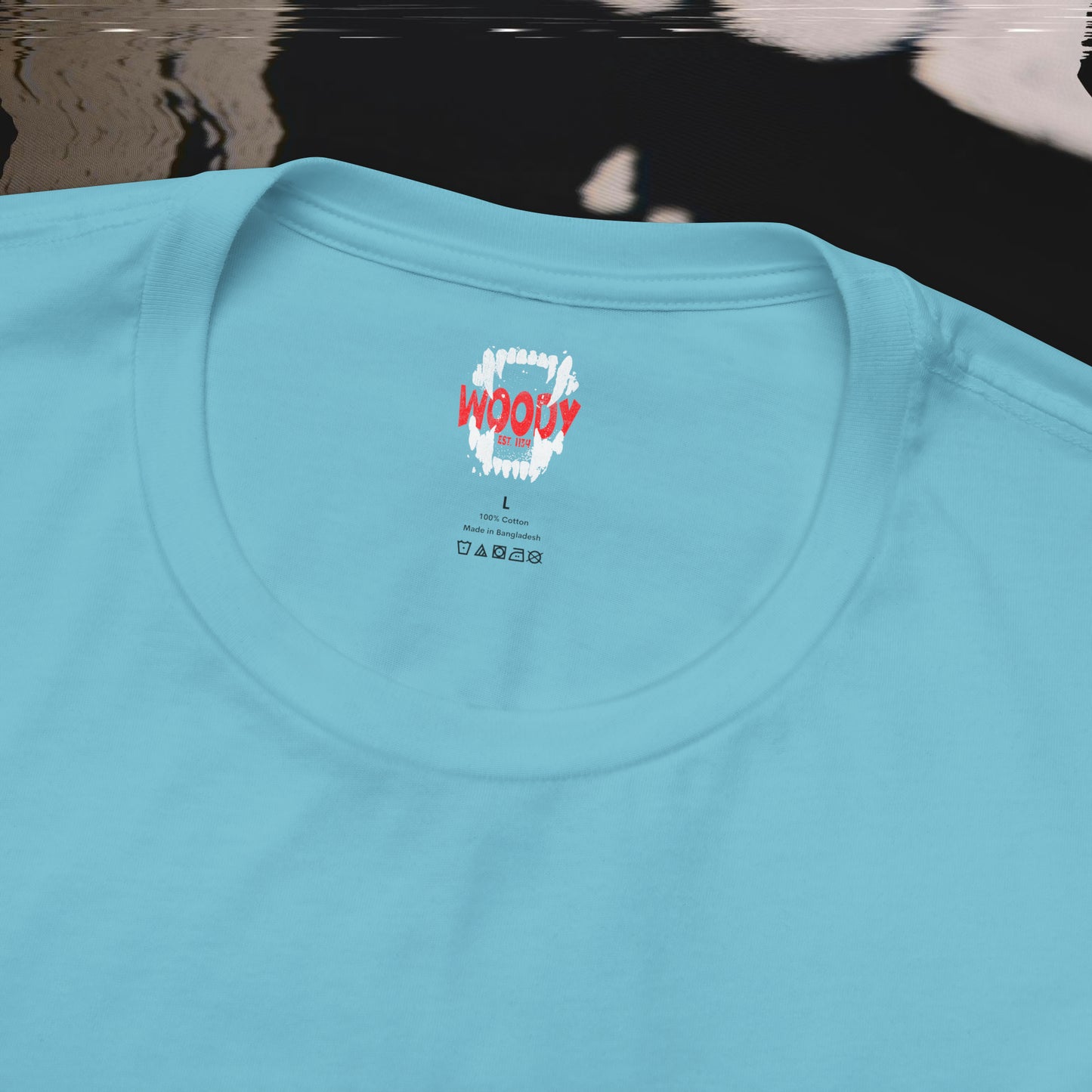 Bite Back - Turquoise - T-Shirt