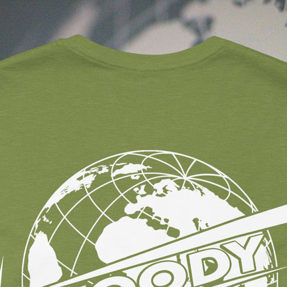 Woody Worldwide - Heather Green - T-Shirt