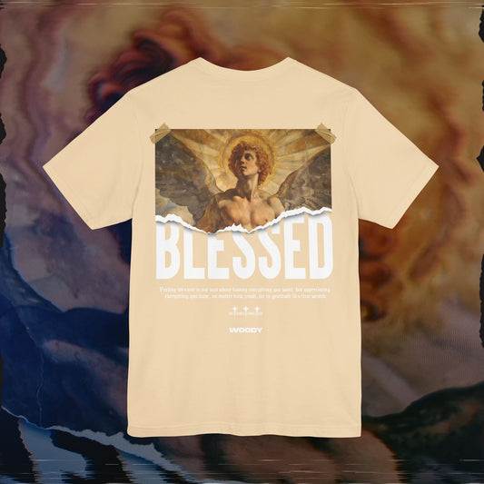 Blessed - Soft Cream - T-Shirt