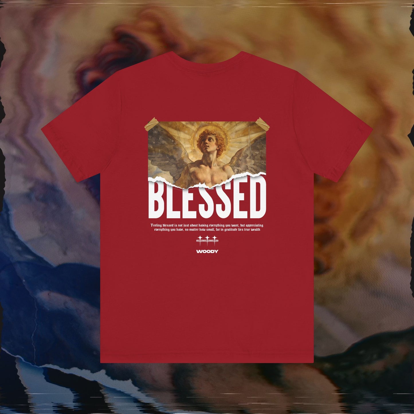 Blessed - Red - T-shirt