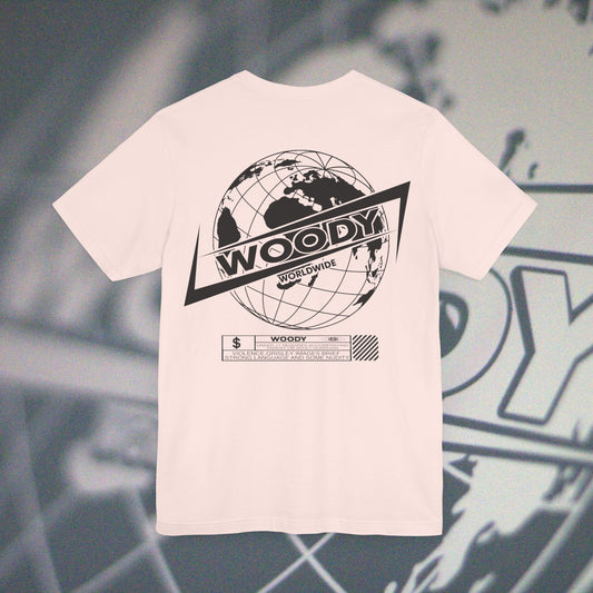 Woody Worldwide - Soft Pink - T-Shirt