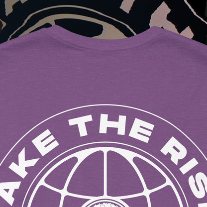 Take The Risk - Heather Purple - T-Shirt